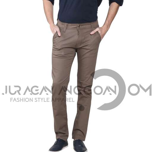 a model in a casual style.