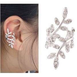 earrings with a flower and a flower