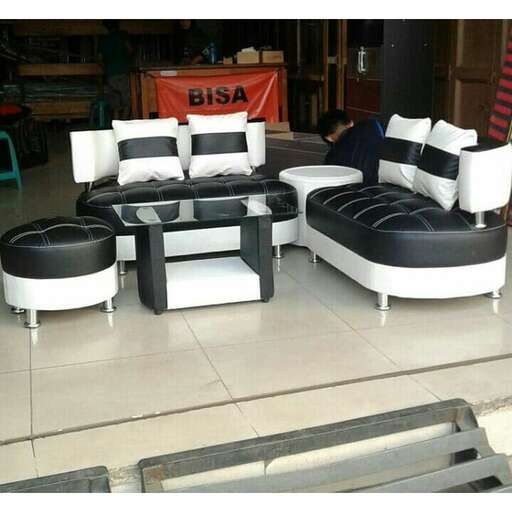 a set of modern furniture