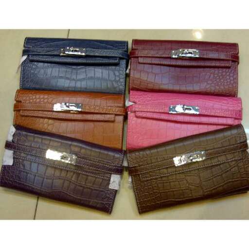 a selection of leather wallets