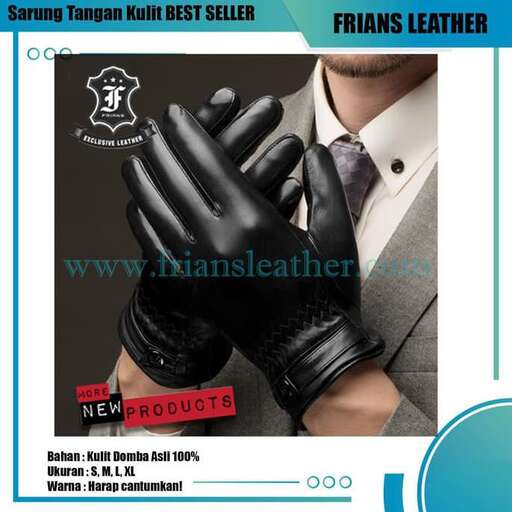 a pair of black gloves with a white shirt and tie.