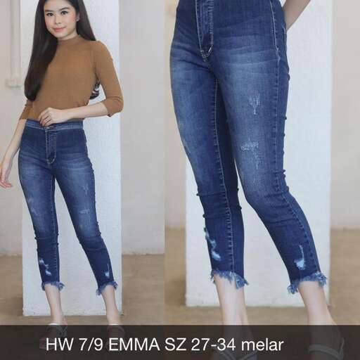 jeans with a high waist
