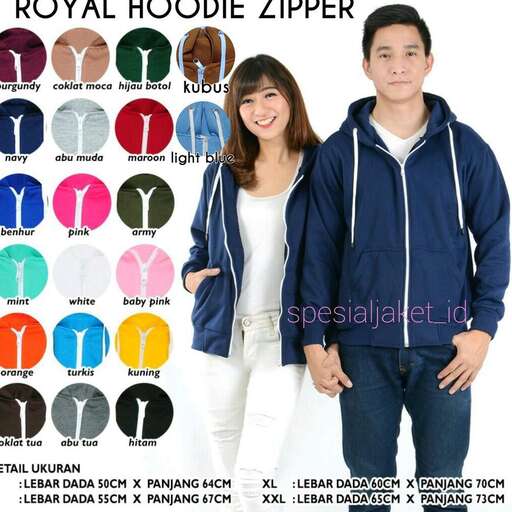 a boy and girl in a blue jacket