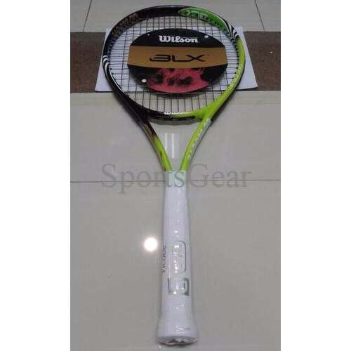 a tennis racket with a tennis racket on it.