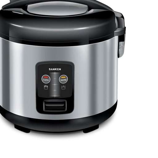 a small appliance with a black lid