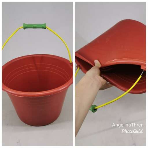 how to make a bucket out of a bucket