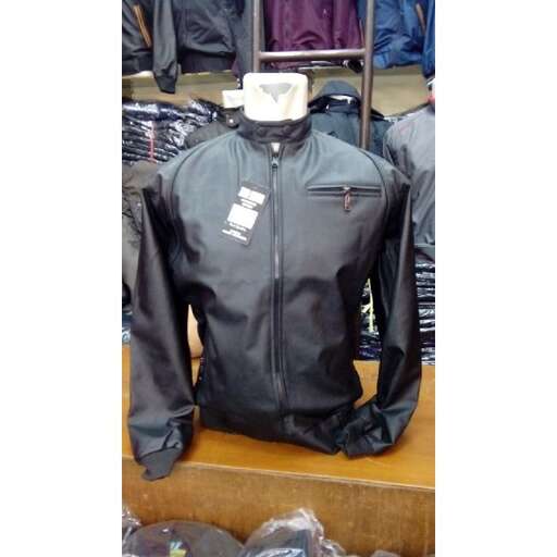a new leather jacket for sale.