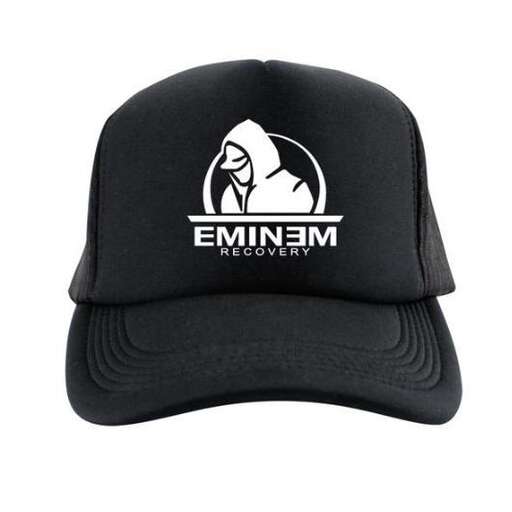 baseball cap with logo on the front
