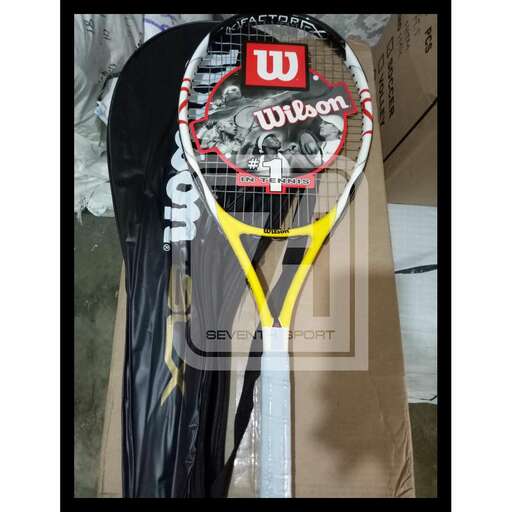 a framed print of a tennis racket