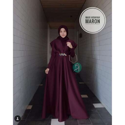 a long dress with a long skirt.