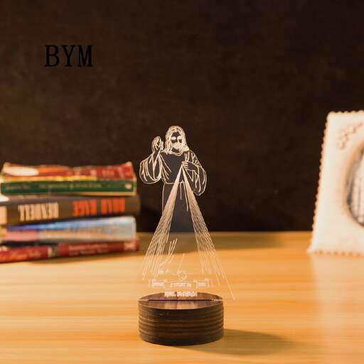 a glass bottle with a string around it.