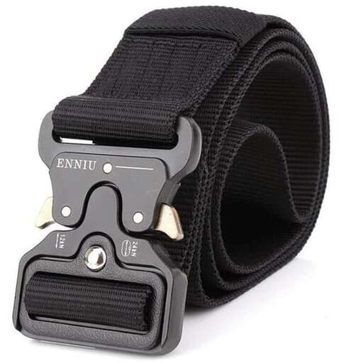 camera strap - black camera with a buckle