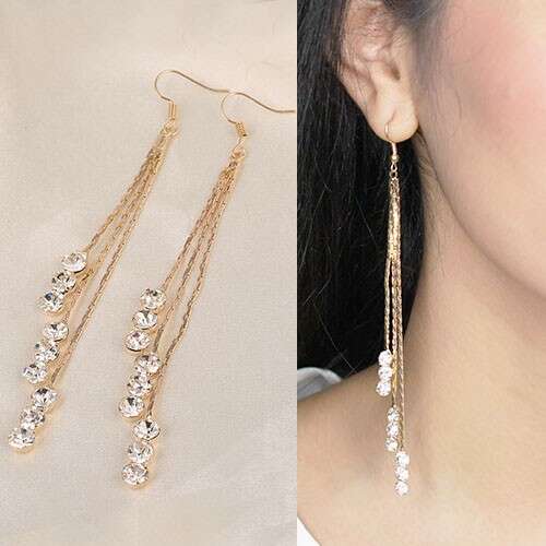 earrings with a pair of earrings