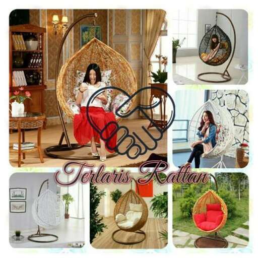 a collage of photos of a woman sitting on a chair.