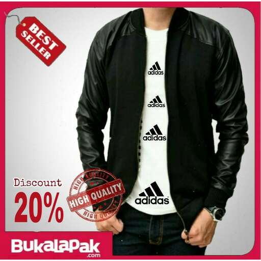 garment with a black jacket