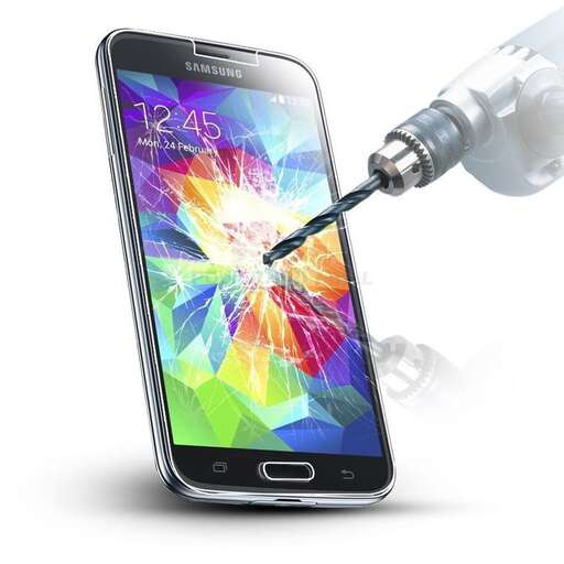 a smartphone with a battery being charged.