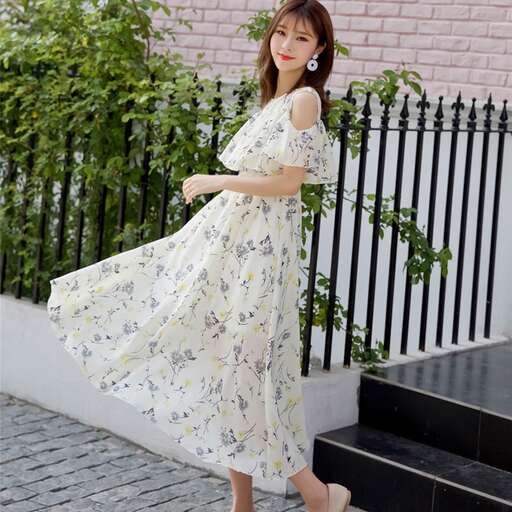 new version of the new spring floral dress