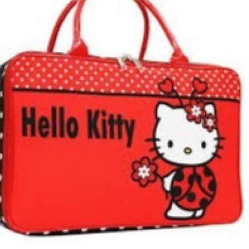 hello kitty bag in red