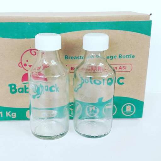 a bottle of water for a baby shower