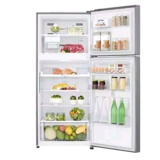 an open refrigerator with its doors open.