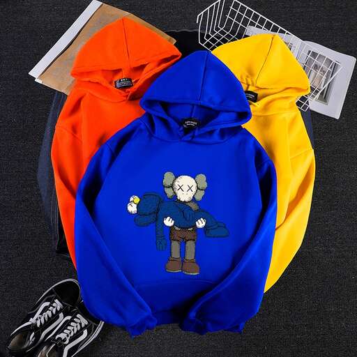 a hoodie with a picture of a monkey on it