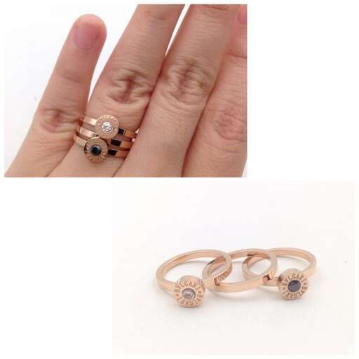 a ring with a stone and a stone