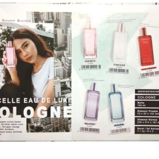 a magazine cover featuring a pink bottle and a pink bottle.