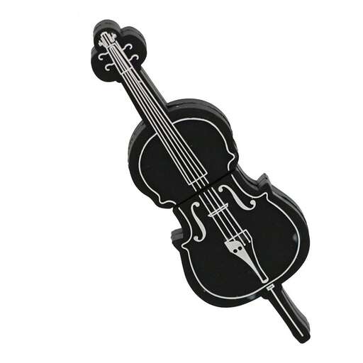 a violin with a bow