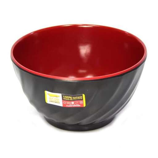 a bowl made of plastic