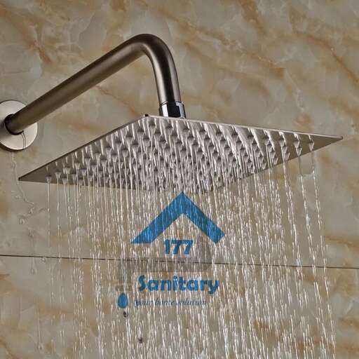 a shower head with a water sprinkler.