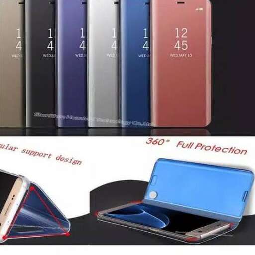 the new smartphone is in a case