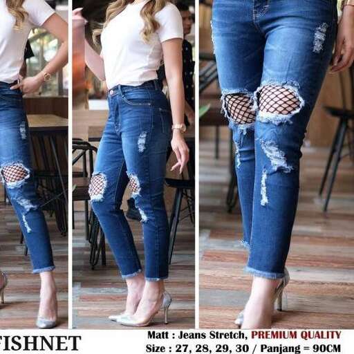 jeans with a white tee