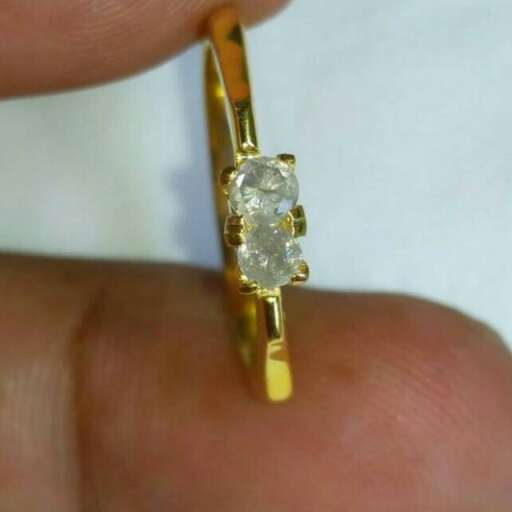 a ring with a diamond