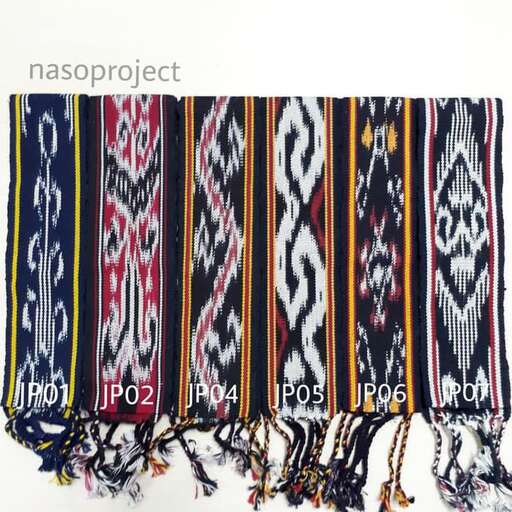 a selection of hand woven textiles