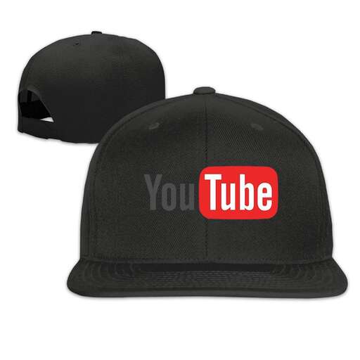 a cap with the logo on it.