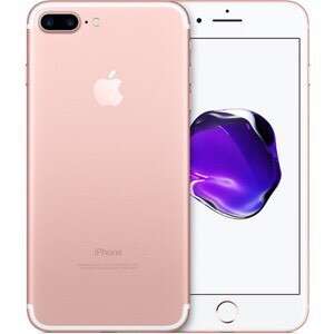 pink iphone x with a blue logo