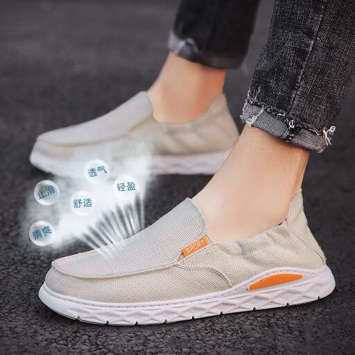 the shoes are made from recycled plastic bags.