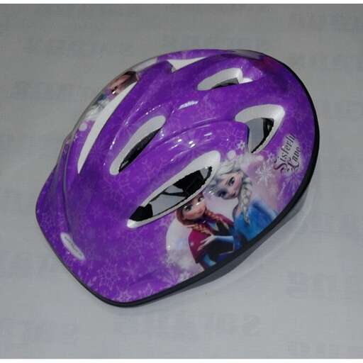 a painted hard rock with a picture of a woman on it.