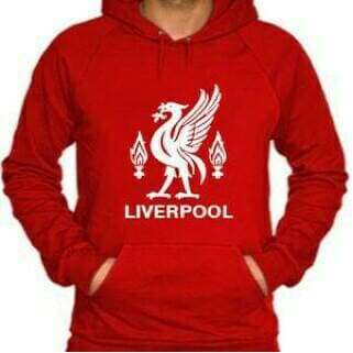 the red hoodie with the logo