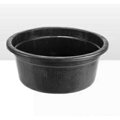 a black bowl with a lid