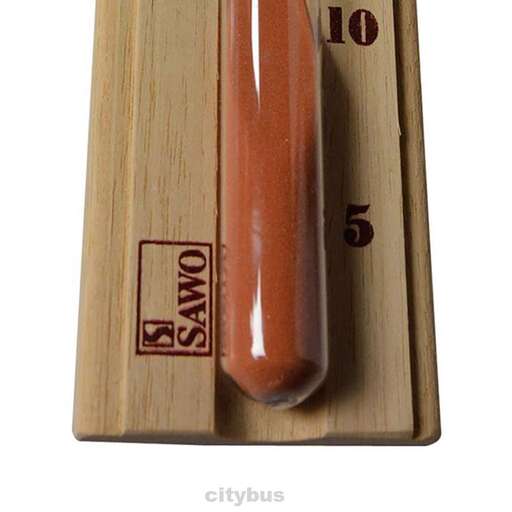 a wooden box with a hot dog inside of it.