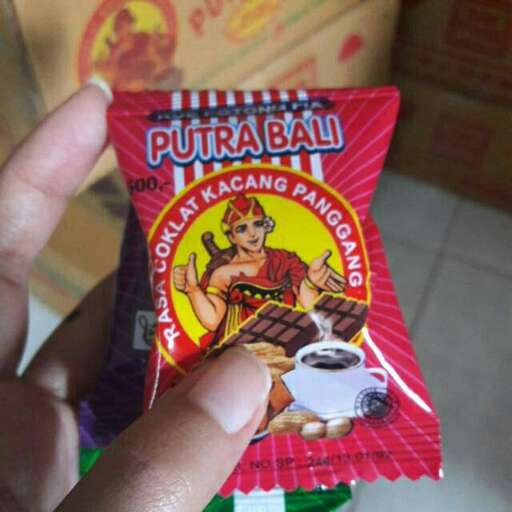 a packet of snacks that are packed with snacks.