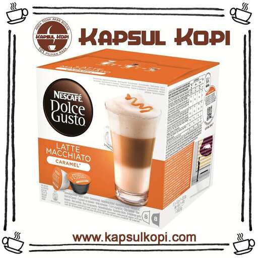 a glass of iced coffee in a box