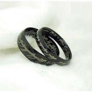 a ring with a name on it