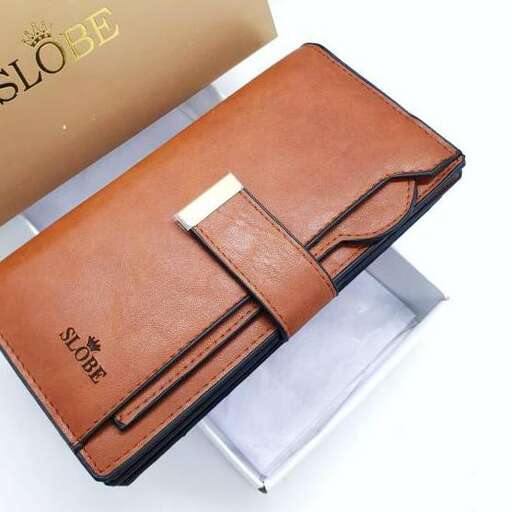 leather wallet in a box