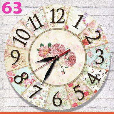 clock in pink