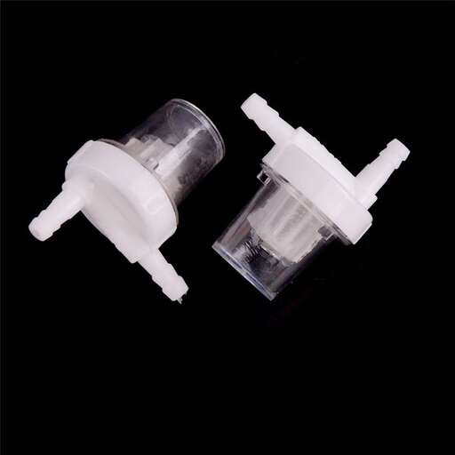 two bottles side by side, one with a white plastic cap.