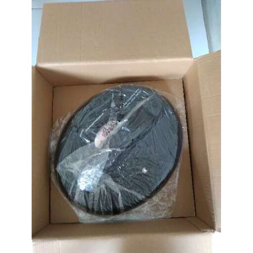 a box with a clock inside of it