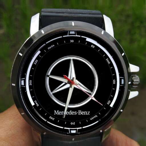 the watch has a star on it.
