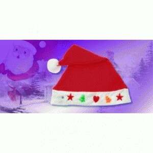 santa hat in blue